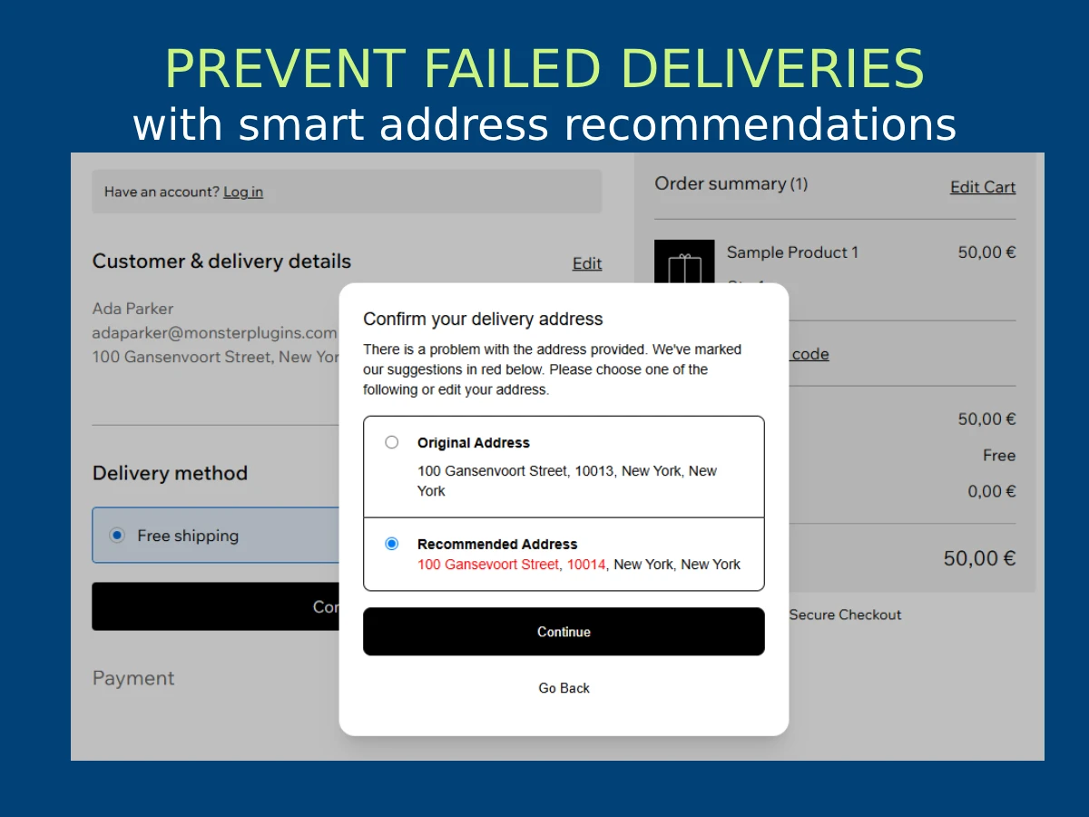 Address Validator screenshot 1