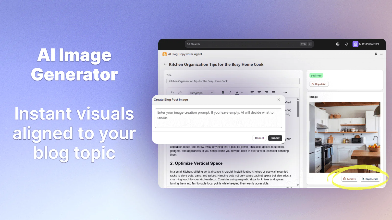 Agent: AI Blog Copywriter screenshot 3