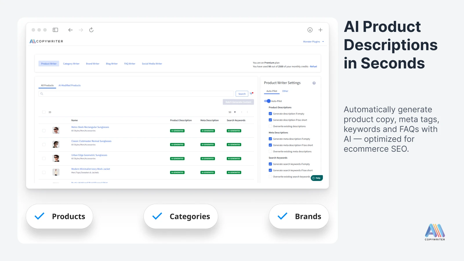 AI Copywriter screenshot 1