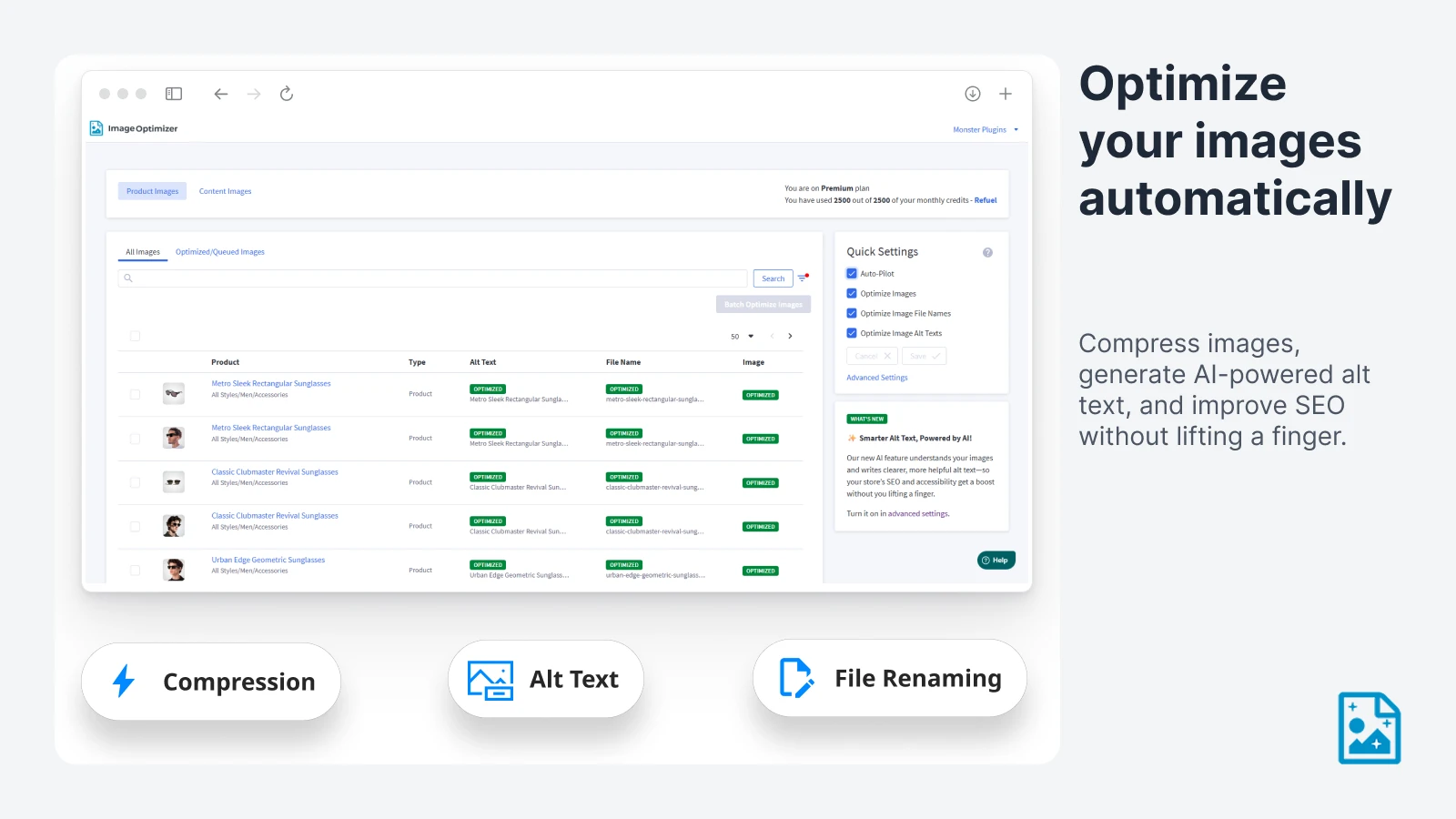 Image Optimizer screenshot 1