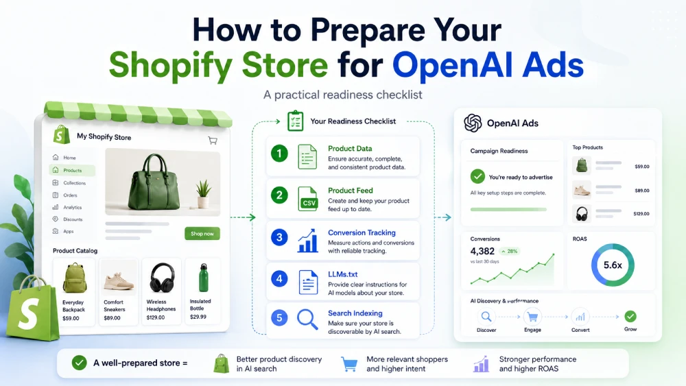 How to Prepare Your Shopify Store for OpenAI Ads